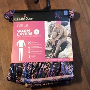 Cuddl Duds Warm Layers Girls 2-Piece set
